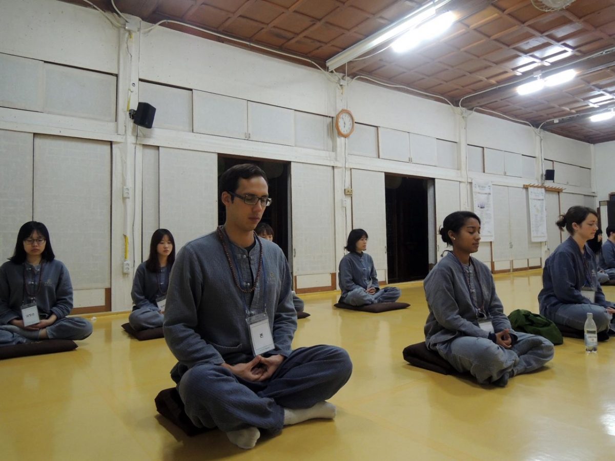 temple stay meditation korea