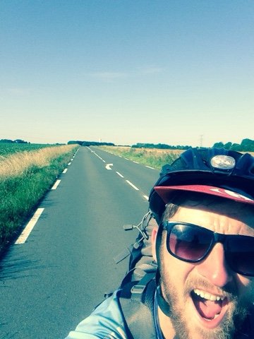 selfie bike trip