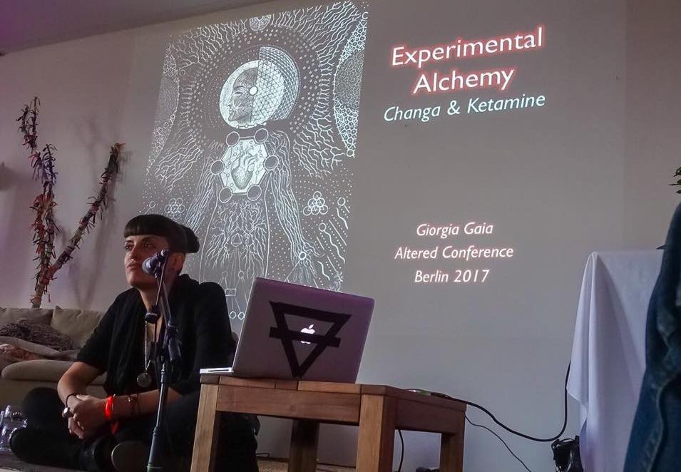 changa ketamine giorgia gaia experimental alchemy altered conference berlin