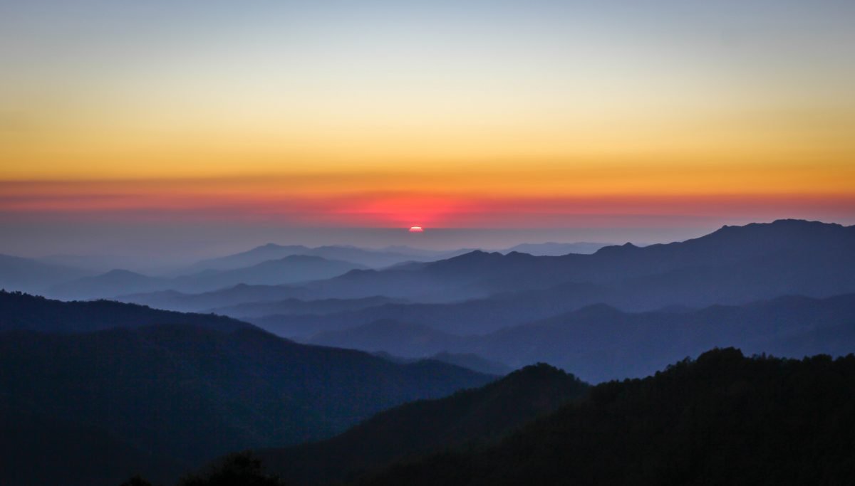 san jose del pacifico sunset