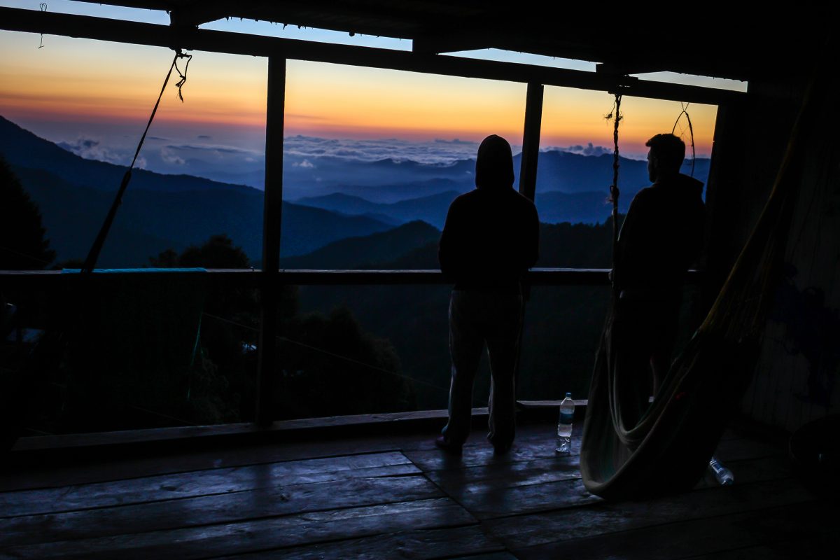 san jose del pacifico mexico sunset