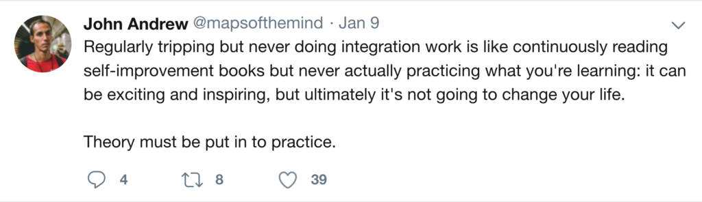 integration tweet